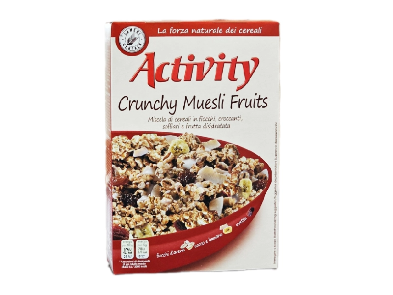 Yến mạch Activity Crunchy Muesli Fruits (Muesli hoa quả)