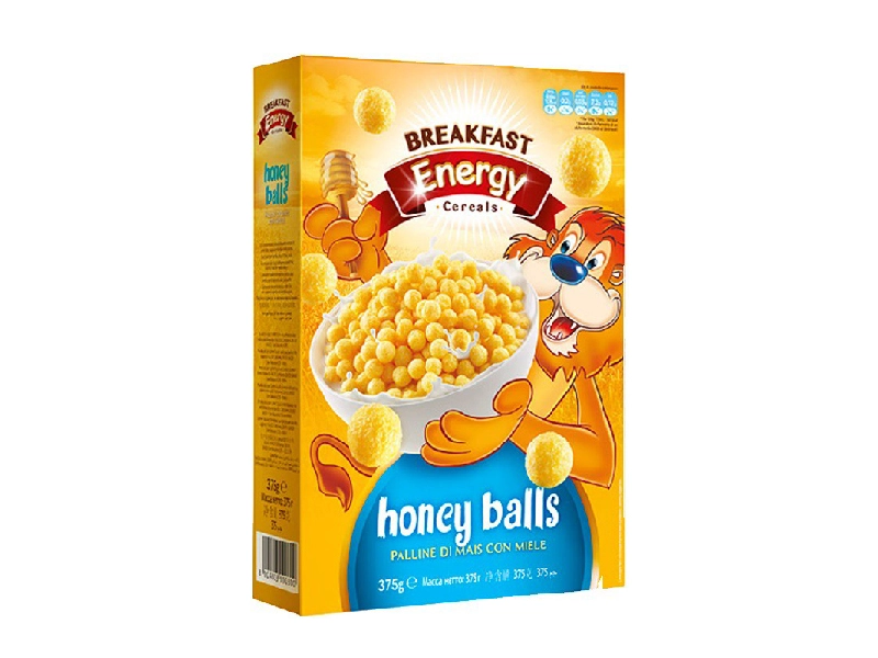 Ngũ cốc Breakfast Energy Cereals Honey balls (Bỏng ngô mật ong)