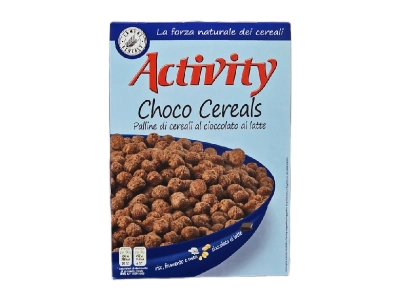 Ngũ cốc Activity Choco Cereals (Bỏng gạo ngô lúa mỳ vị sôcôla)