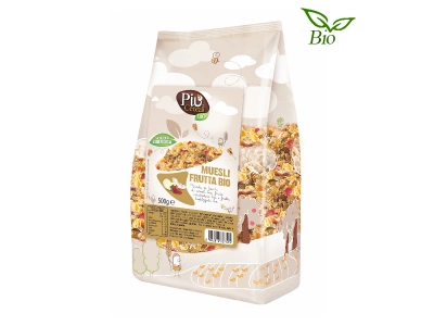 YẾN MẠCH HOA QUẢ PIU CEREALI BIO MUESLI FRUTTA