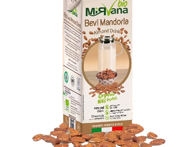 Mirvana Bio Bevi Mandorla - Sữa Hạt Hạnh Nhân Hữu Cơ